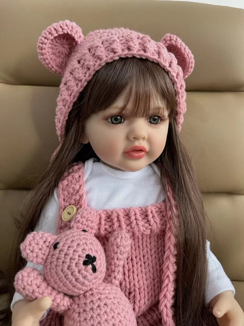 Boneca Reborn Melissa - Bebê Realista Silicone