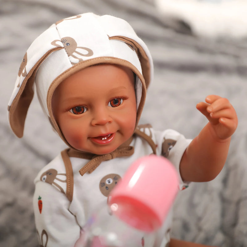 Boneca Reborn Luana - Bebê Realista Silicone