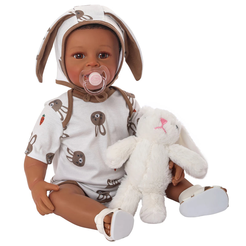 Boneca Reborn Luana - Bebê Realista Silicone